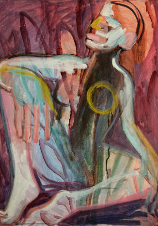 katka_hubacek_sitting_with_self